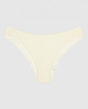 La Senza Cheeky Panty Women Underwear Cream | 4VlZnxHi