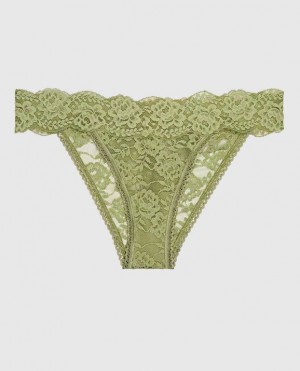 La Senza High Leg Cheeky Panty Women Underwear Fern | v0zNYwxa