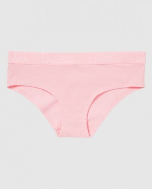 La Senza Hipster Panty Women Underwear Pink White | wdyc8SB3