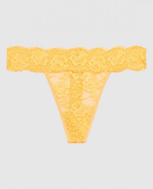 La Senza Thong Panty Women Underwear Cream | exZvUmvD