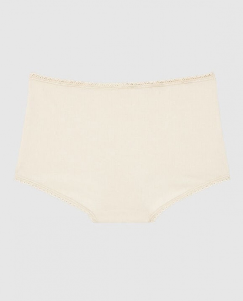La Senza Boyshort Panty Women Underwear Pearl | TSNnZJWl