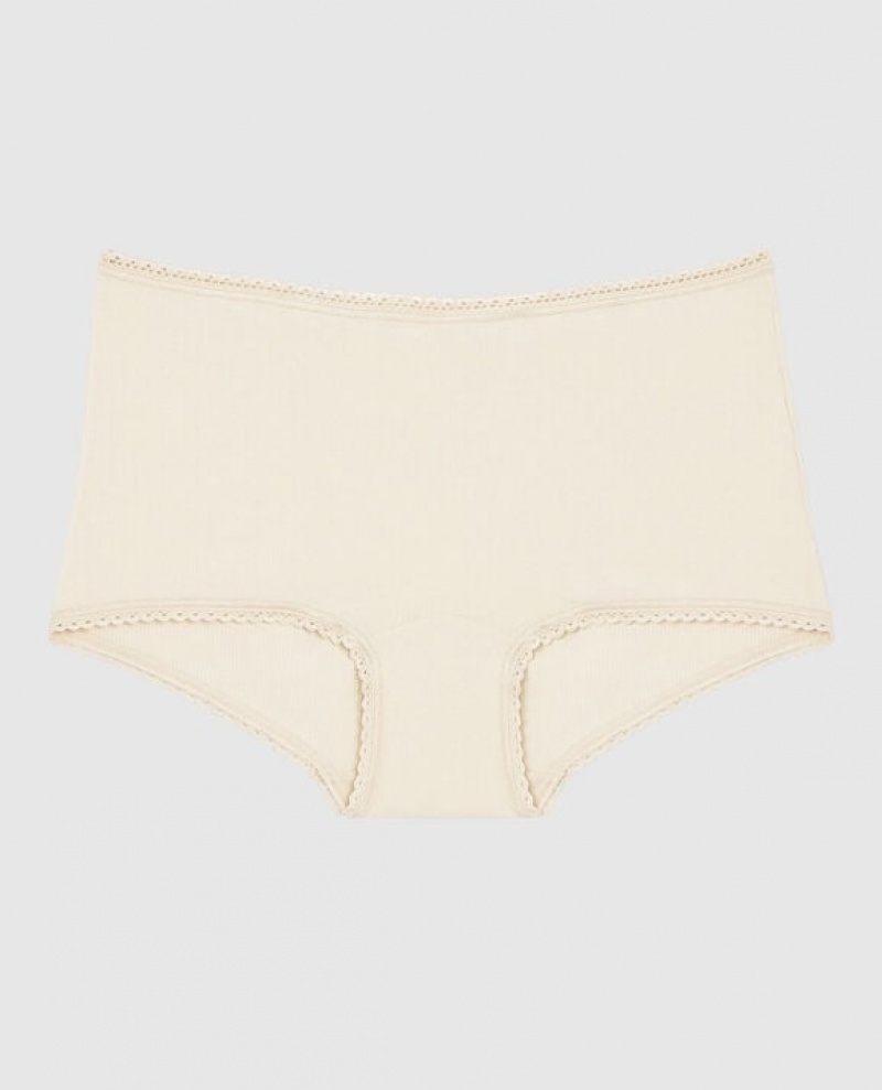 La Senza Boyshort Panty Women Underwear Pearl | TSNnZJWl