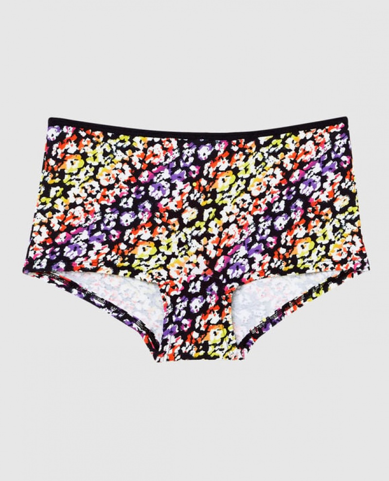 La Senza Boyshort Panty Women Underwear Multicolor Leopard | ZzFIbAdK