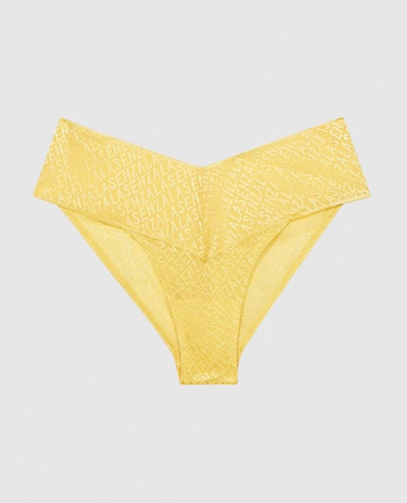 La Senza Cheeky Panty Women Underwear Cream | pclSP7tB