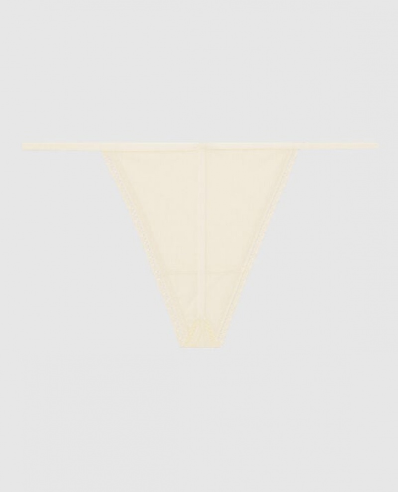 La Senza G-String Panty Women Underwear Pearl | rsCYhcEw