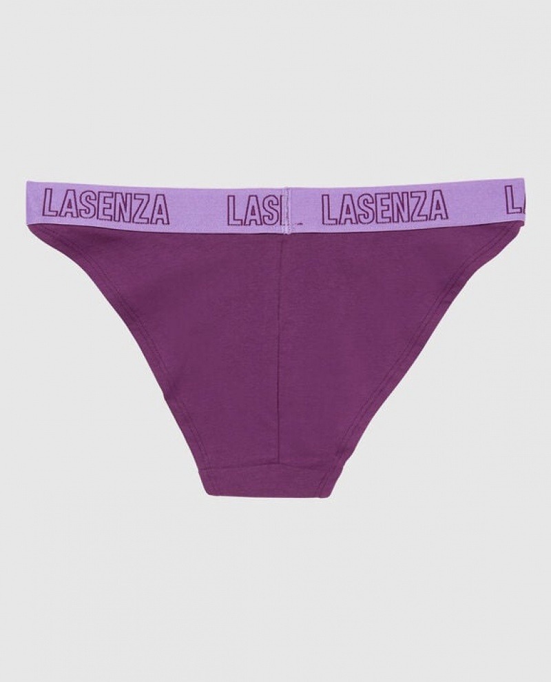 La Senza High Leg Cheeky Panty Women Underwear Purple | 4bEu8zq0