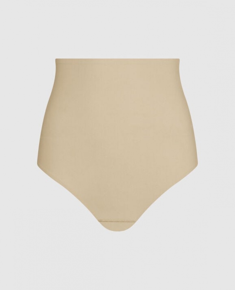 La Senza High Waist Smoothing Brief Women Underwear Rosetan | 3b0JM5Qa