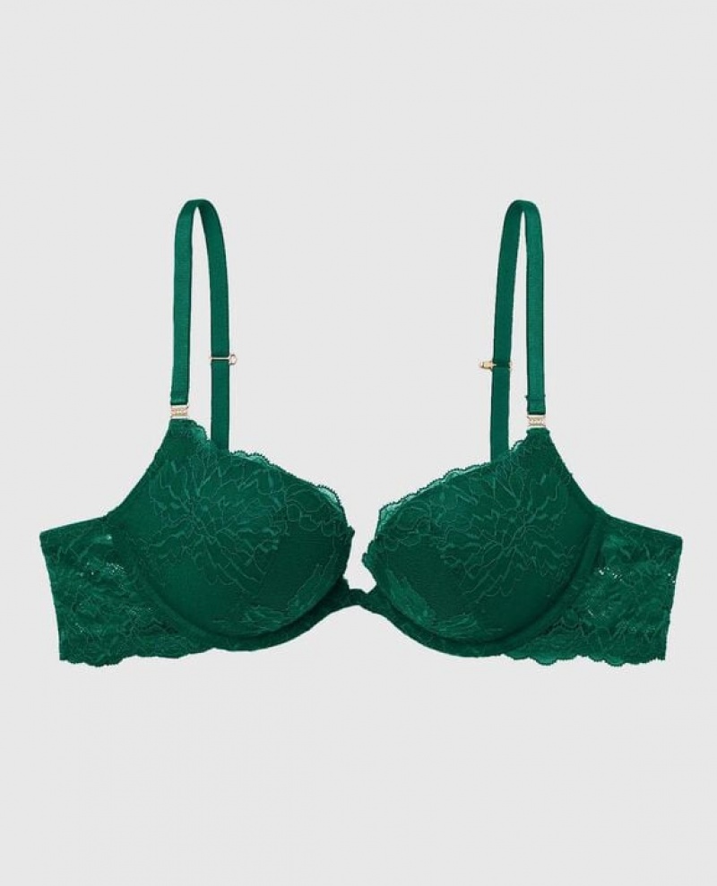 La Senza Push Up Women Bras Green | zO9k1xDK
