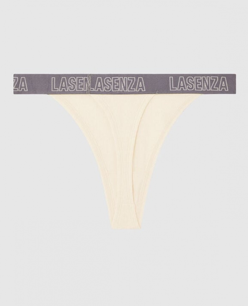 La Senza Thong Panty Women Underwear Pearl | vTpwiFDd